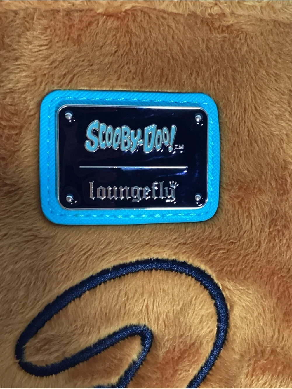 Loungefly Scooby Doo Plush Crossbuddies Crossbody Bag Removable Snack Pouch EUC